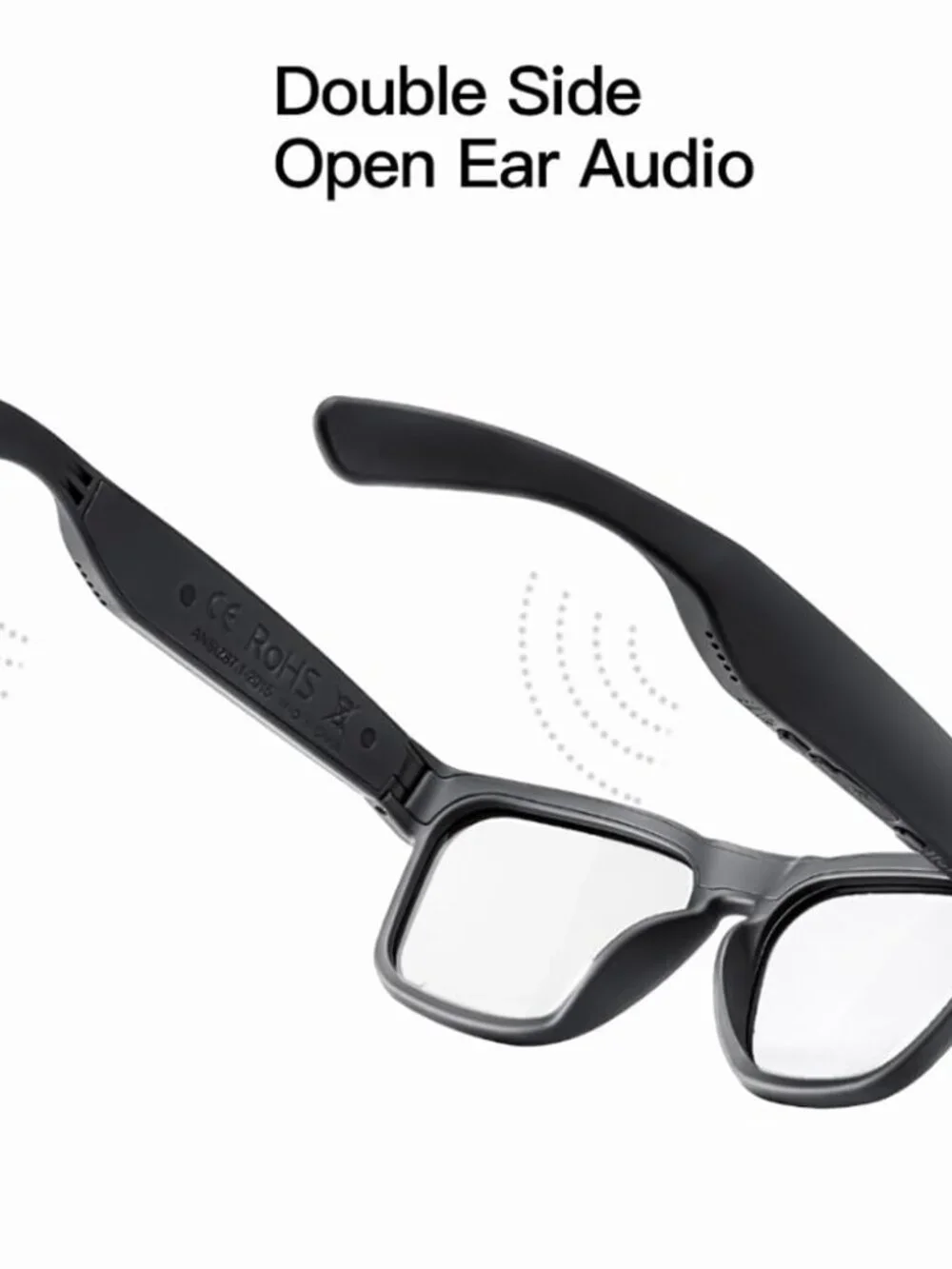 Sunshine Bluetooth Audio Sunglasses, Lightweight Open Ear Sport Glasses